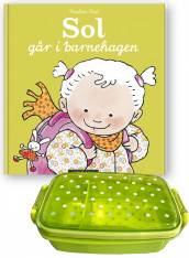 Sol går i barnehagen og grønn matboks av Pauline Oud (Pakke)