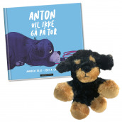 Anton vil ikke gå på tur og kosedyr av Amadeus Blix og Jens A. Larsen Aas (Pakke)