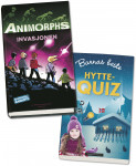 Omslag - Animorphs 1: Invasjonen og Barnas beste hyttequiz