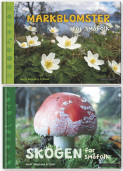 Omslag - Skogen for småfolk og Markblomster for småfolk