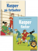 Omslag - Kasper finter og Kasper på fotballeir