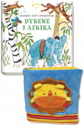 Dyrene i Afrika og Løve tøybok av Thorbjørn Egner (Pakke)