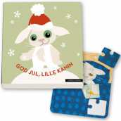 God jul, Lille Kanin! og puslespill av Blafre (Pakke)