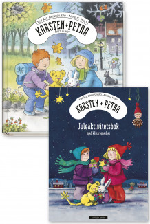 Karsten og Petra - Året rundt og juleaktivitet av Tor Åge Bringsværd (Pakke)