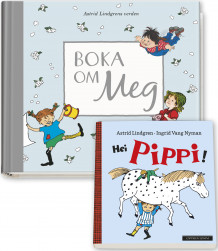 Boka om meg og Hei Pippi! av Astrid Lindgren og Ilon Wikland (Pakke)