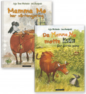 Mamma Mø har vårrengjøring og Da mamma Mø møtte Kråka av Jujja Wieslander og Tomas Wieslander (Pakke)