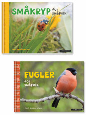 Fugler for småfolk og Småkryp for småfolk av Marit Røgeberg Ertzeid (Pakke)
