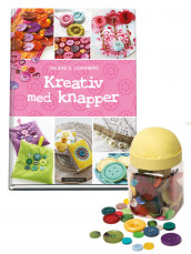 Kreativ med knapper og Boks med knapper i mange farger av Helene S Lundberg (Pakke)